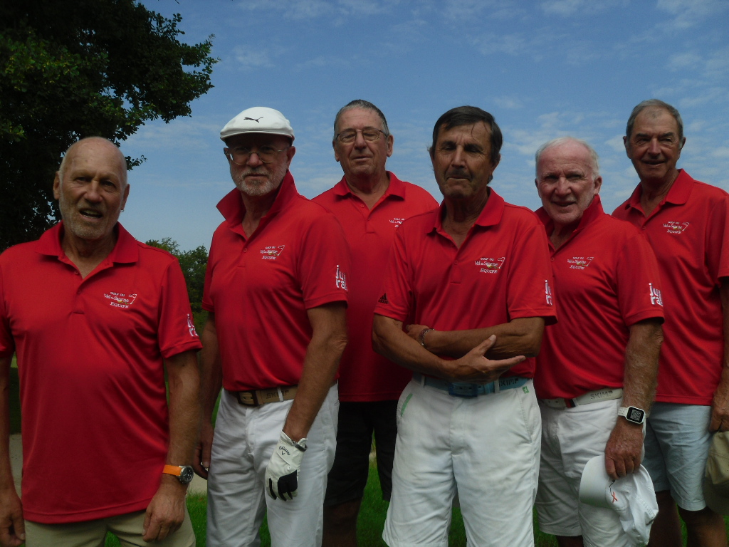 l'equipe masculine du golf du val de sorne jura Franche Comté