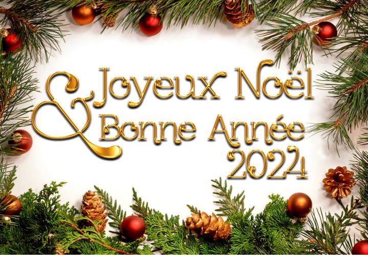 Joyeux Noël et Bonne Année 2024