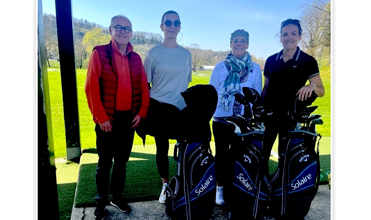 Premières séances Oncogolf 2025 avec Anaëlle