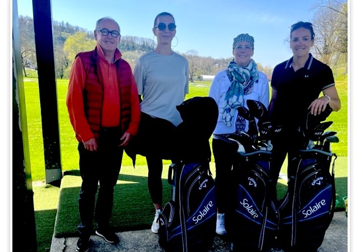 Premières séances Oncogolf 2025 avec Anaëlle