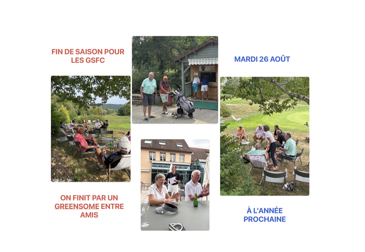 GREENSOME POUR LES GSFC A DEFAUT DE FINALE