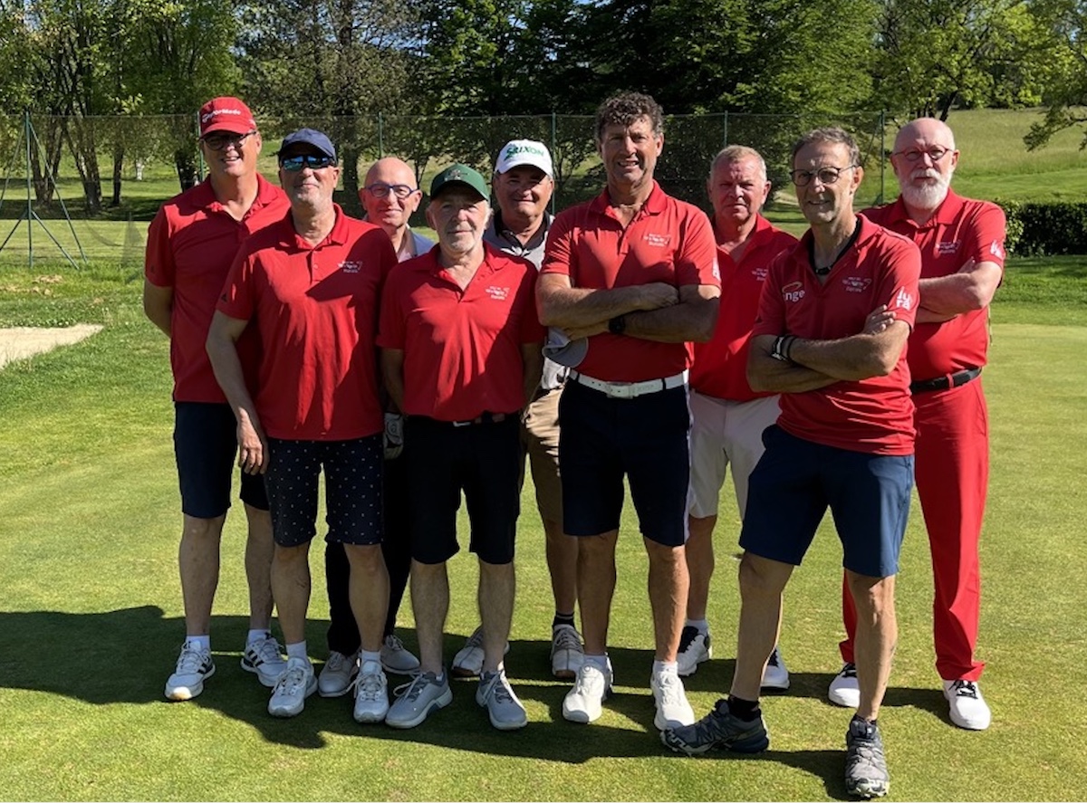 l'equipe masculine du golf du val de sorne jura Franche Comté
