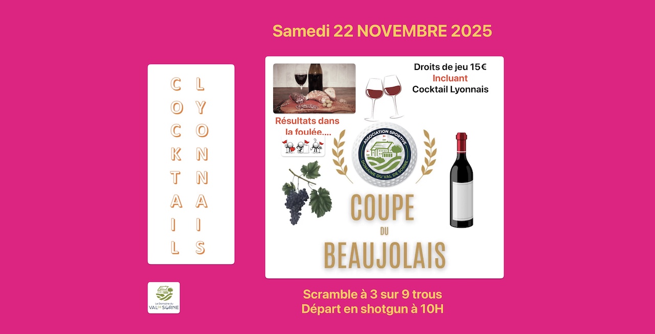 La DER de l'année au Val de Sorne, Samedi 22 Novembre