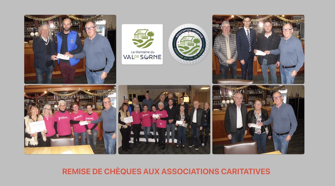 L 'AS DU VAL DE SORNE SOUTIENT LES ASSOCIATIONS CARITATIVES