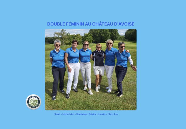Double Féminin organisé par la Ligue BFC