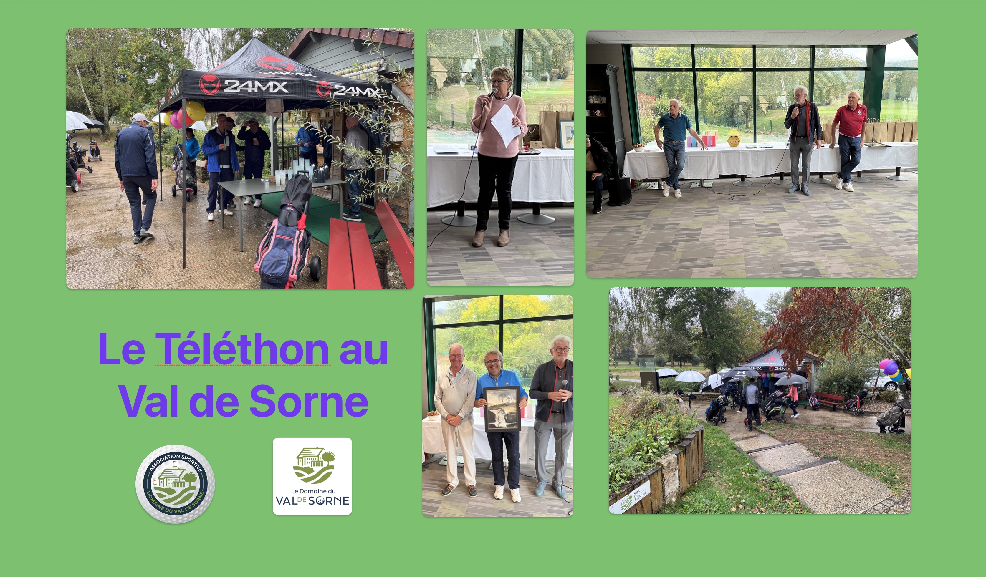 5ème édition du Téléthon au Golf du Val de Sorne